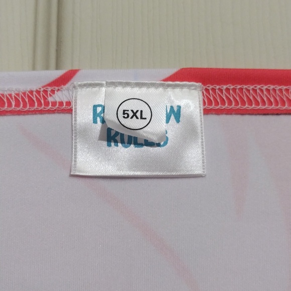 Rainbow Rules Disney Lilo & stitch inspired lilo's dress poly blend size 5xl - Picture 4 of 6